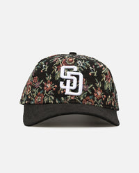 New Era San Diego Padres 'Floral Tapestry' 9FORTY A-Frame Snapback Tapestry/Black