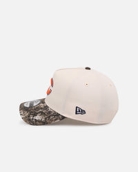 New Era Chicago Bears 'Realtree Visor' 9FORTY A-Frame Snapback Cream/Camo