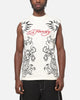 Ed Hardy Dragon Muscle T-Shirt Off White
