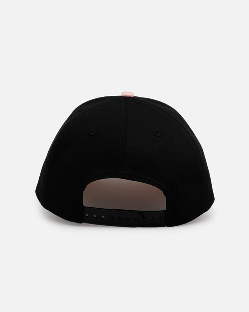 New Era Los Angeles Angels 'Pink Satin Hearts 2.0' 9FORTY A-Frame Snapback Black/Pink