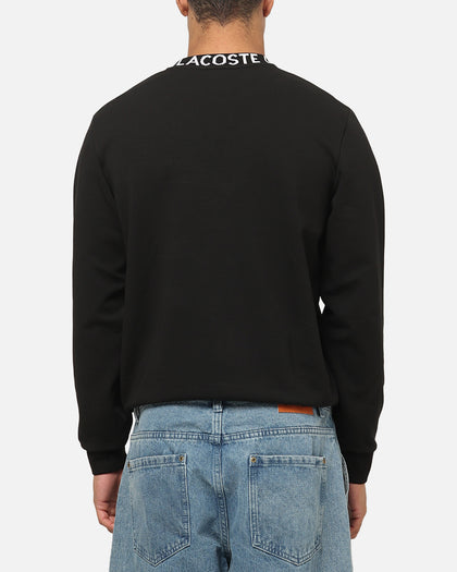 Lacoste Everyday Tech Crewneck Black
