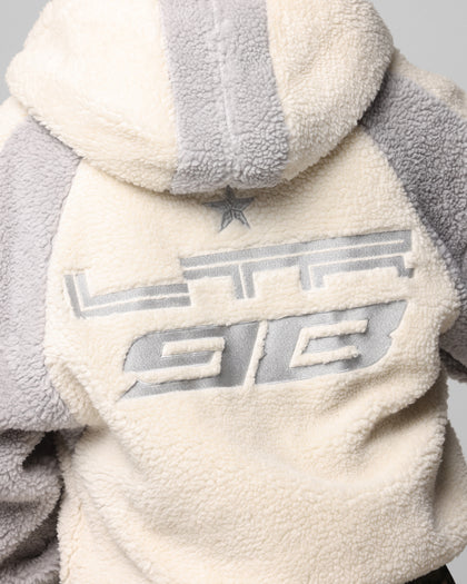 Loiter Speedway Fleece Jacket Stone