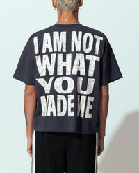 Loiter Repressed Box T-Shirt Charcoal