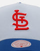 Mitchell & Ness St. Louis Cardinals 'Cherry Logo' Pro Pinch Snapback Cherry
