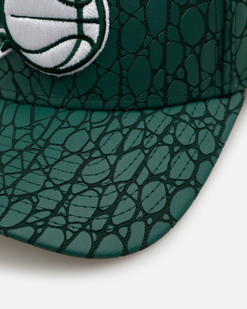 New Era Orlando Magic 'Croc Skin 2.0' 9FORTY A-Frame Snapback Dak Green