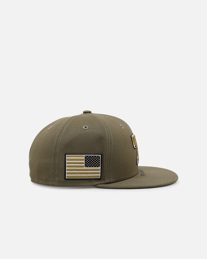 New Era Texas Rangers 'Armed Forces Day' 59FIFTY Fitted Olive