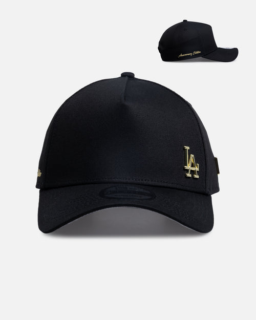 New Era Los Angeles Dodgers 'Flawless Gold 10 Year Anniversary' 9FORTY A-Frame Snapback Black