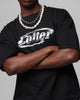 Loiter Chrome Logo T-Shirt Black