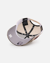 New Era Chicago Bulls 'Realtree Visor' 9FORTY A-Frame Snapback Cream/Camo