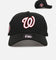 New Era Washington Nationals 'Black And Team Color' 9FORTY A-Frame Snapback Black/Official Team Color