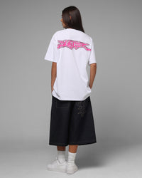 Loiter Cyber Logo T-Shirt White