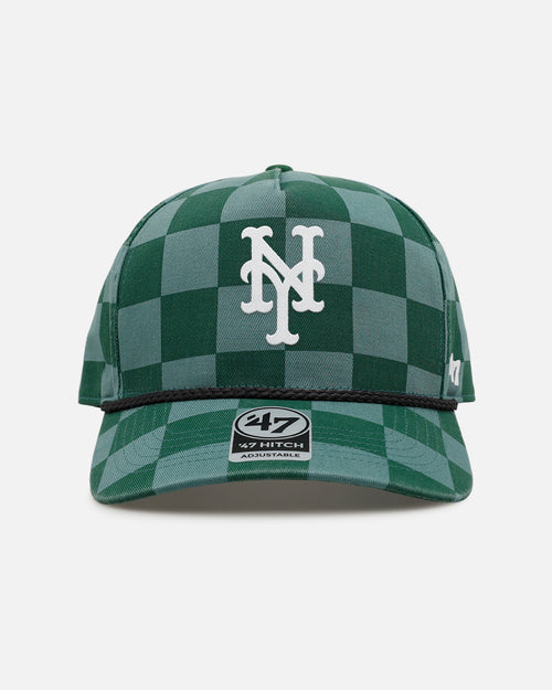 47 Brand New York Mets 'Checkerboard' 47 Hitch Snapback Green