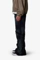 MNML Side Snap Kick Flare Pants Black