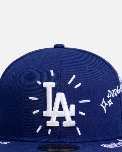 New Era Los Angeles Dodgers 'MLB Scribble' 59FIFTY Fitted Dark Blue