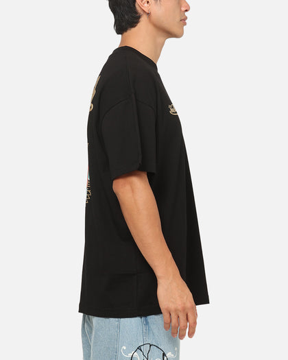 Von Dutch Flower Eye T-Shirt Black