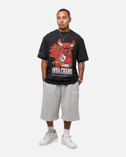 Mitchell & Ness Chicago Bulls '96 NBA Champs T-Shirt Faded Black