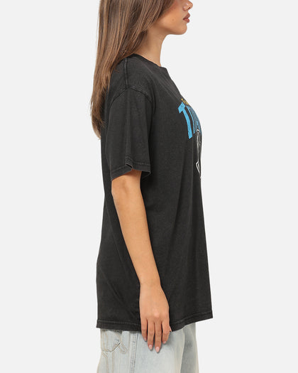 Bleacher Athletic Gold Coast Titans NRL Washed T-Shirt Black