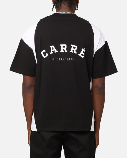 Carre Panelled Oversized T-Shirt Black/White