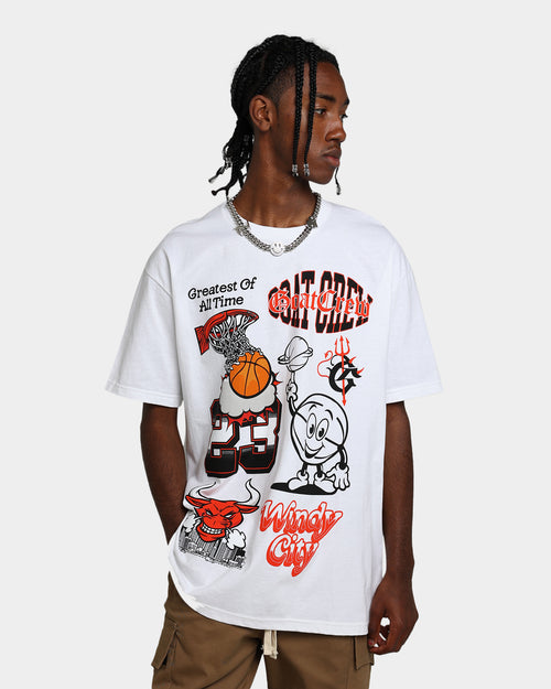 Goat Crew Windy City All Over T-Shirt White