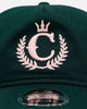 New Era X Culture Kings 'Culture Kings Unstructured' 9FORTY A-Frame Snapback Dark Green