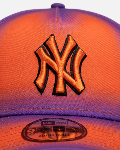 New Era New York Yankees 'Sunset Gradient' 9FORTY A-Frame Snapback Purple/Orange
