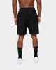 Carre Volle Rose Sweat Shorts Washed Black