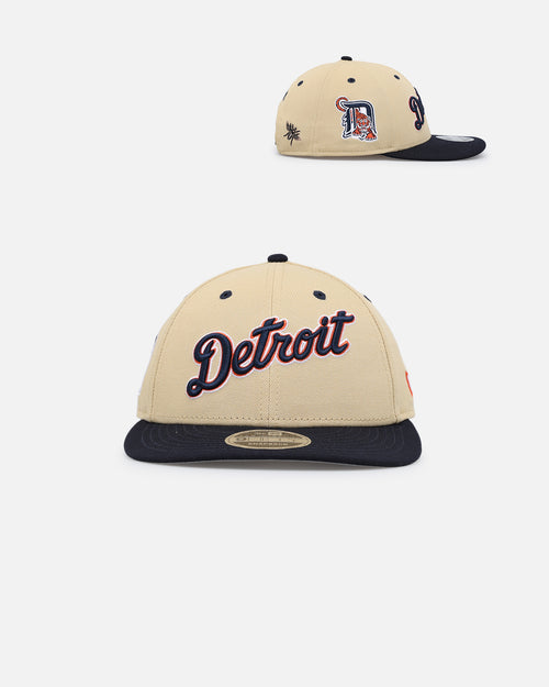 New Era X Felt Detroit Tigers 9FIFTY Snapback Vegas Gold