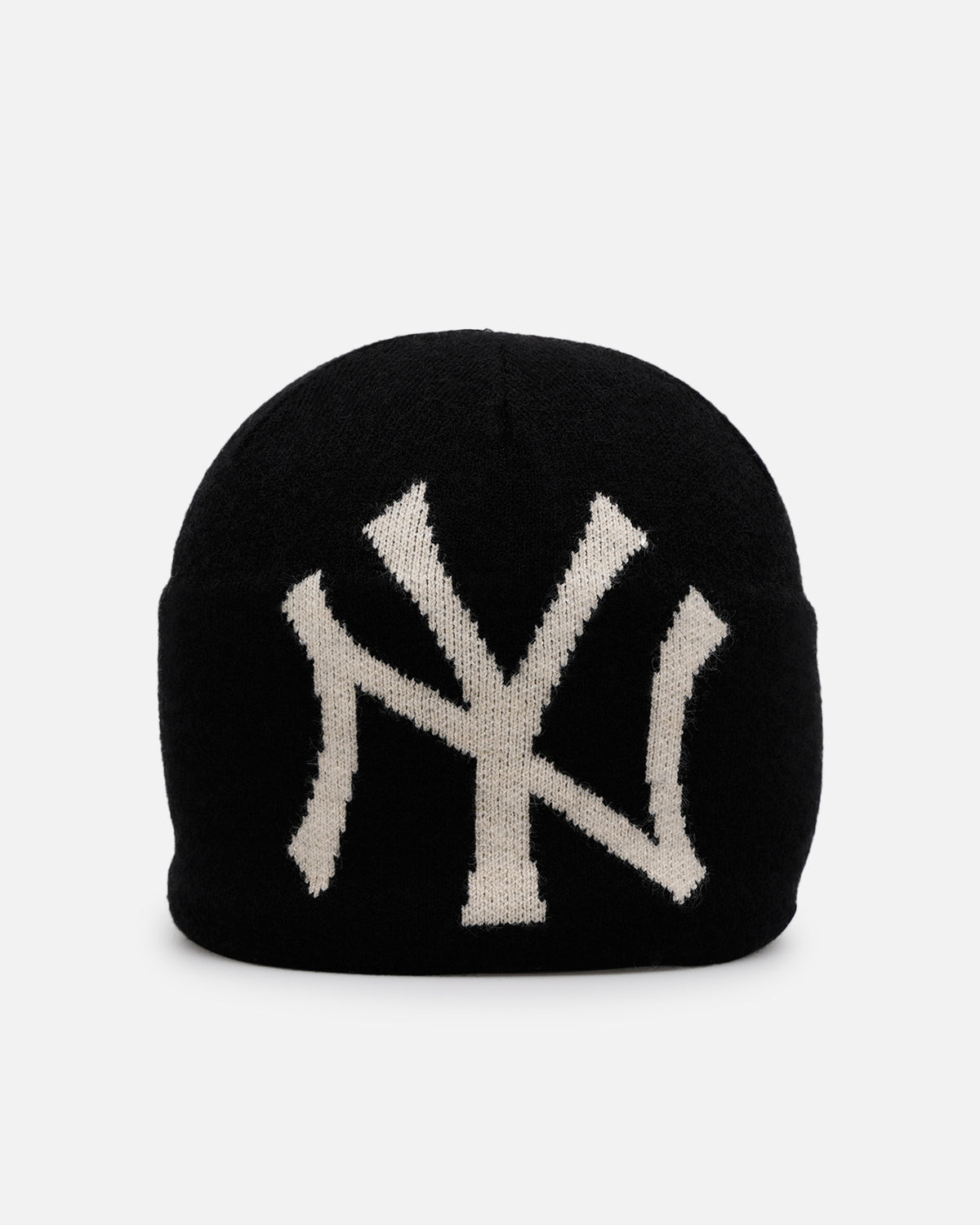 New Era New York Yankees Mega Logo Beanie Black | Culture 