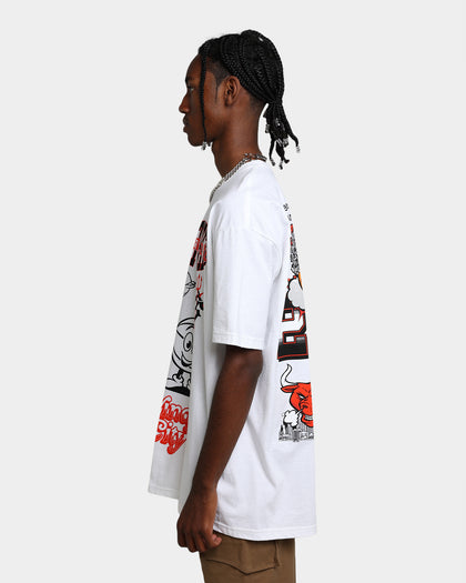 Goat Crew Windy City All Over T-Shirt White