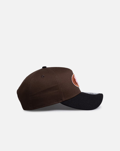 New Era San Francisco 49ers 9Forty A-Frame Snapback Walnut