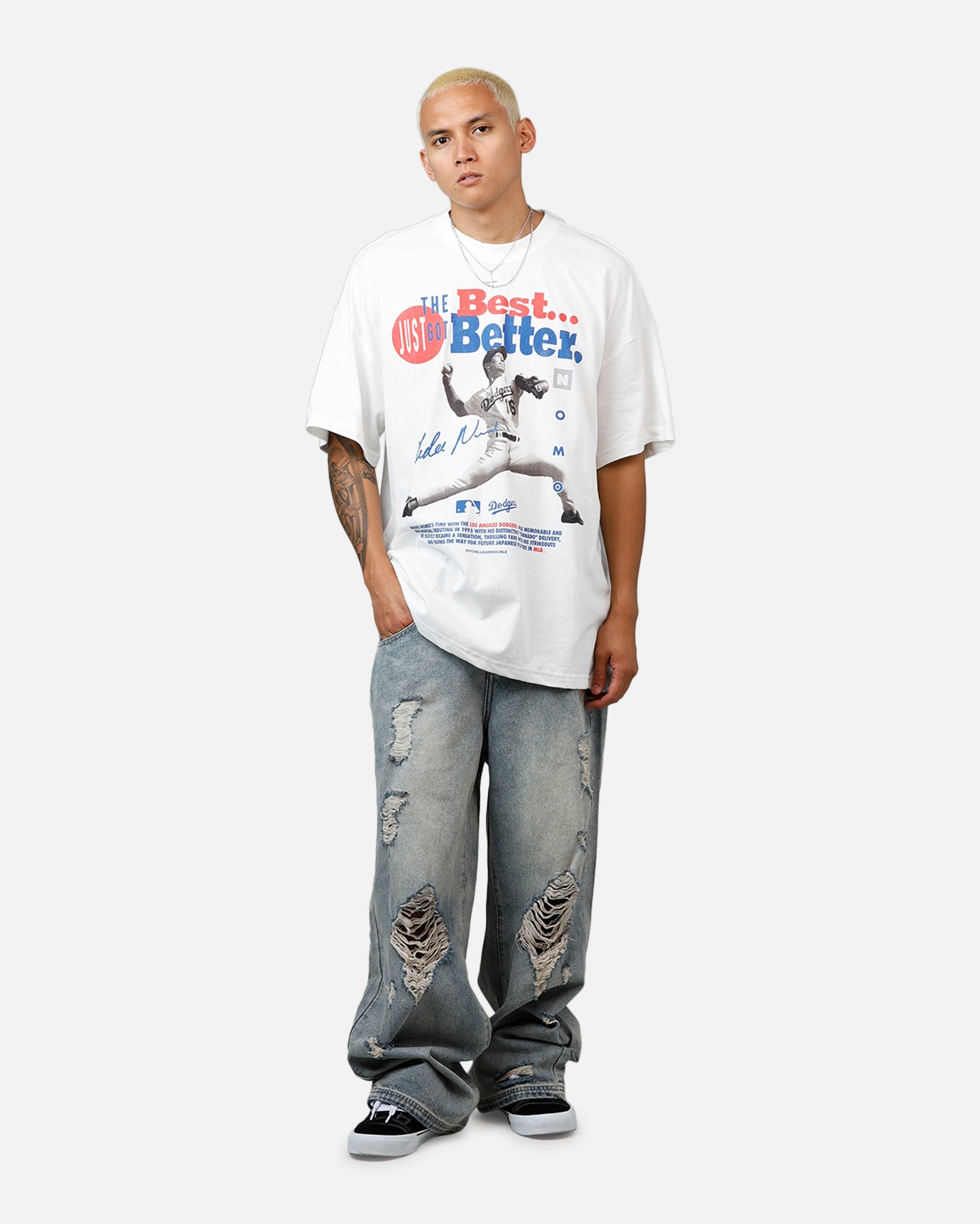 Mitchell & Ness Los Angeles Dodgers Hideo Nomo Got Better T-Shirt