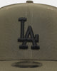 New Era Los Angeles Dodgers 'Olive Black' 9FIFTY Snapback Olive/Black