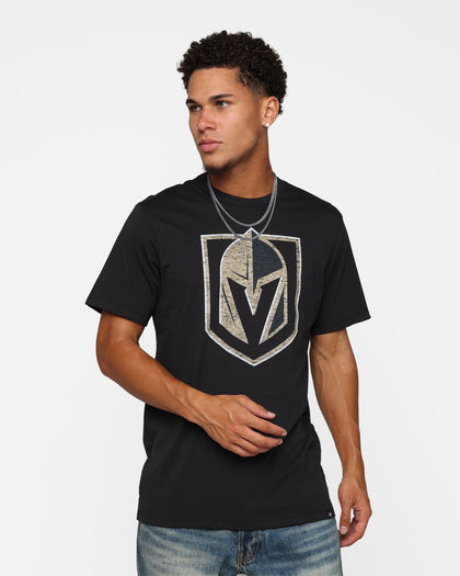47 Brand Vegas Golden Knights Flint Black T-Shirt Black