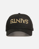 New Era New Orleans Saints 'Upside Down Logo' 9FORTY A-Frame Snapback Black