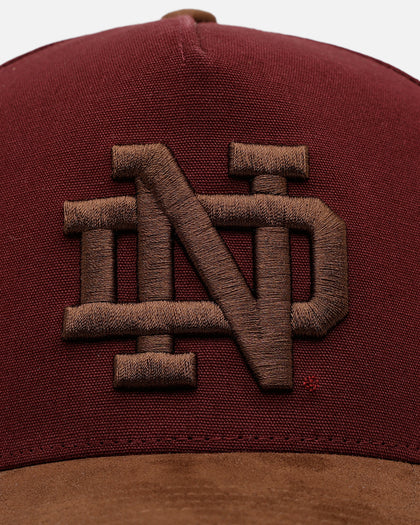 47 Brand Notre Dame Fighting Irish 'Cherry Pie' Offside DT Snapback Dark Maroon
