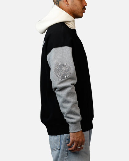 Pro Standard New York Yankees Reverse French Terry Hoodie Black/Grey