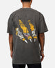 Vintage Goat Crew X Garfield Smiling Cat Heavyweight T-Shirt Vintage Black Wash