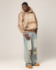 Saint Morta Faded Motor Hoodie Stone
