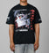 Loiter Cybernetics Heavyweight T-Shirt Black Acidwash