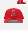 New Era Los Angeles Angels 'Team Color' 9FORTY A-Frame Trucker Snapback OTC