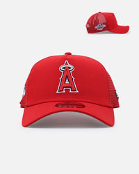 New Era Los Angeles Angels 'Team Color' 9FORTY A-Frame Trucker Snapback OTC