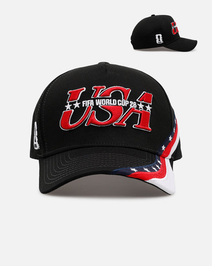 Fifa USA World Cup Snapback Black