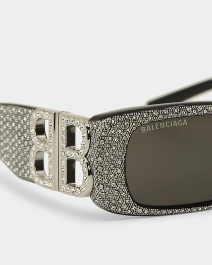 Balenciaga BB0096S-013 Balenciaga Dynasty Shiny Black/Smoke
