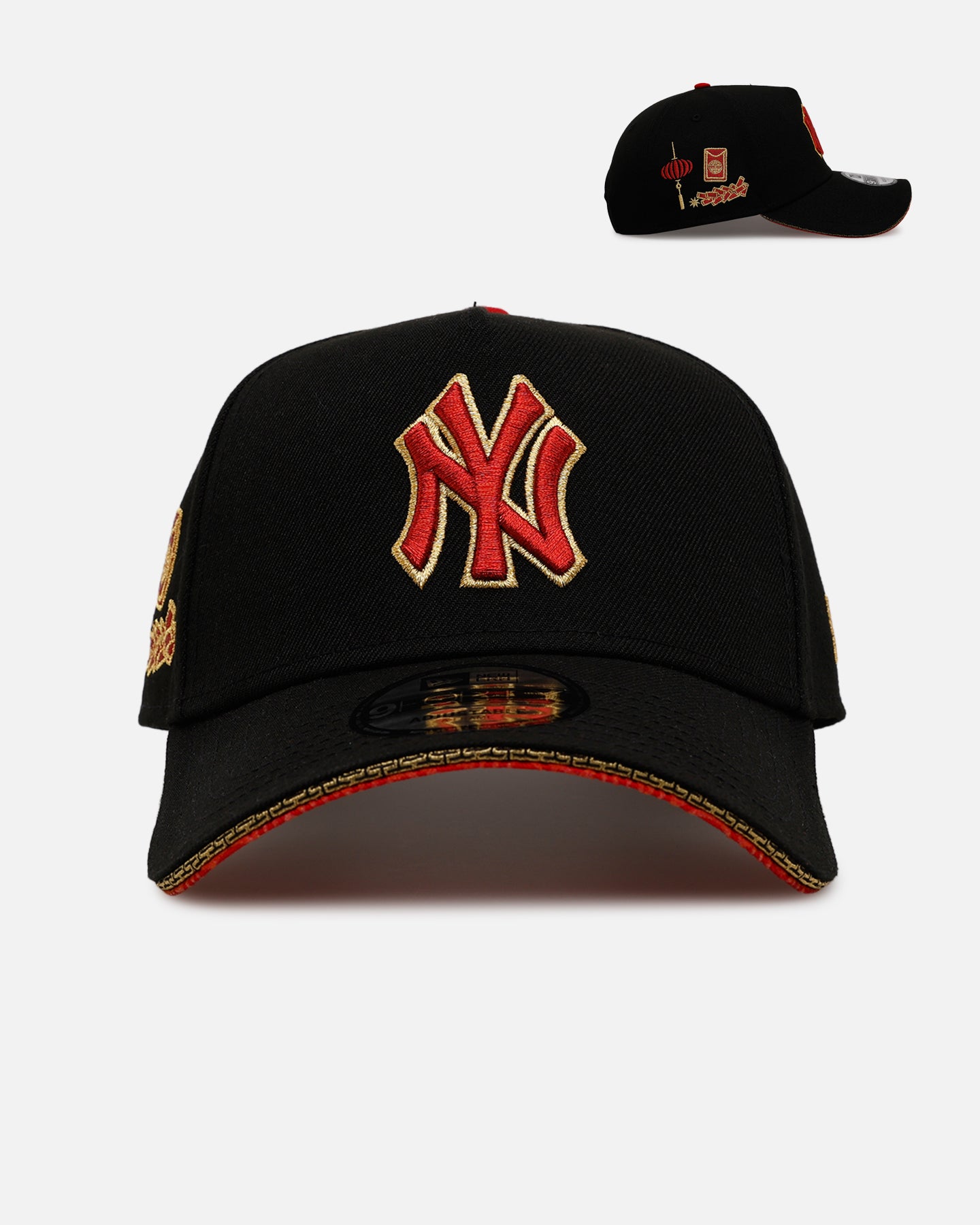 New Era New York Yankees 'Longevity' 9FORTY A-Frame Snapback Black