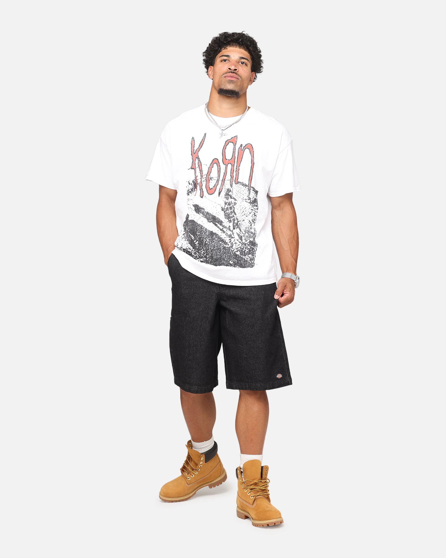Korn Debut Xerox T-Shirt White Vintage | Culture Kings US