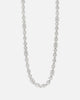 Saint Morta Iced Cluster Chain Iced White Gold