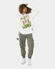 Mitchell & Ness Women's Los Angeles Lakers Three-Peat Long Sleeve T-Shirt Vintage White