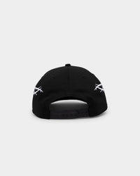 New Era Chicago Bulls 'Twisted Thorns' Golfer Pre-Curved Snapback Black