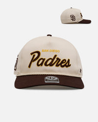 47 Brand San Diego Padres 'MLB Opening Day' Script Hitch Snapback Natural
