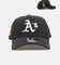 New Era Oakland Athletics 'Anthracite' 9FORTY A-Frame Snapback Anthracite